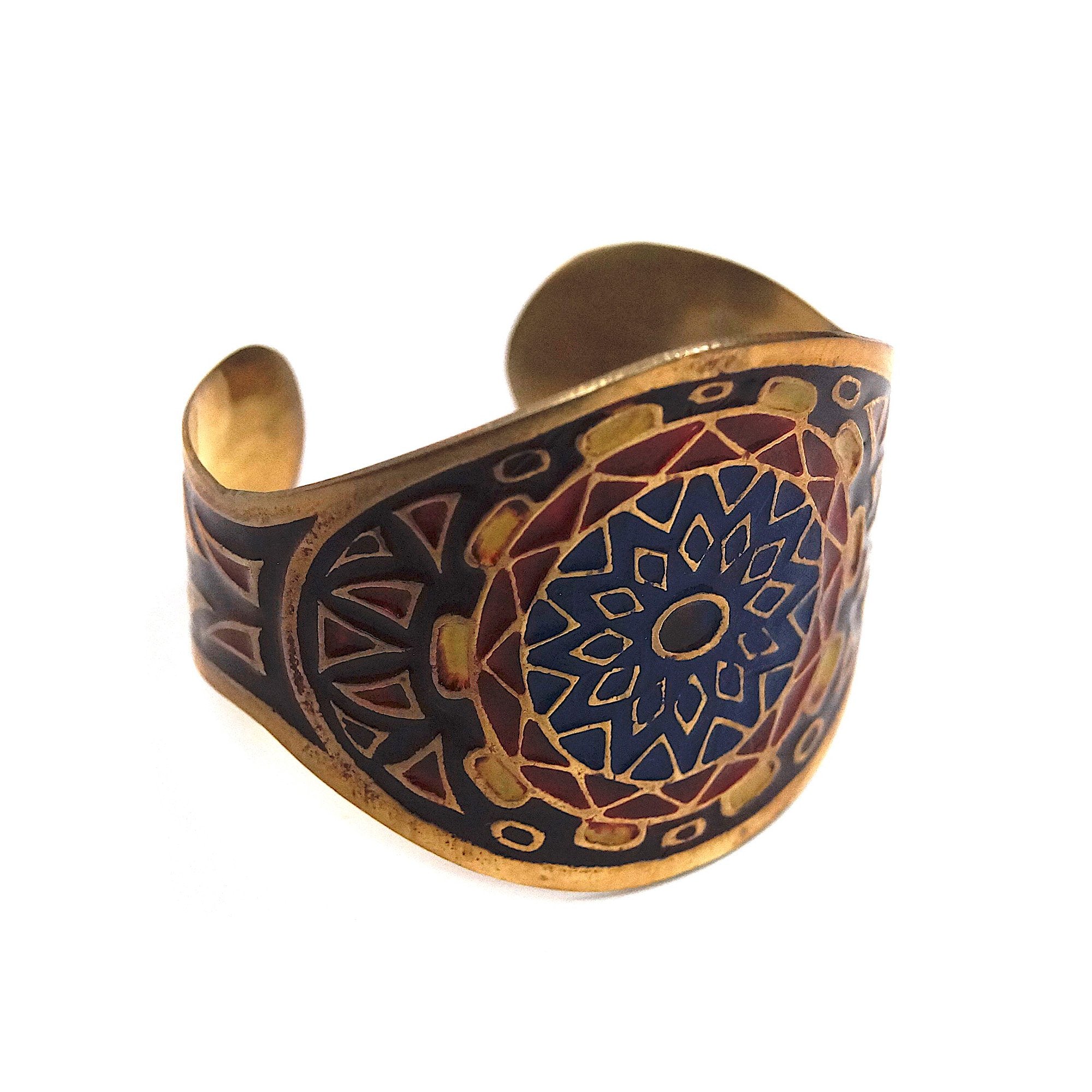 JR 306 - Bracelet, Brass, Painted