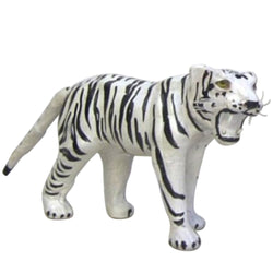 LTH 120N - Faux Leather White Tiger 6"