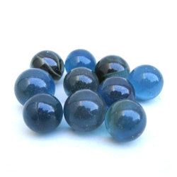 MR 101 - Marbles, Glass Colored, Set of 12