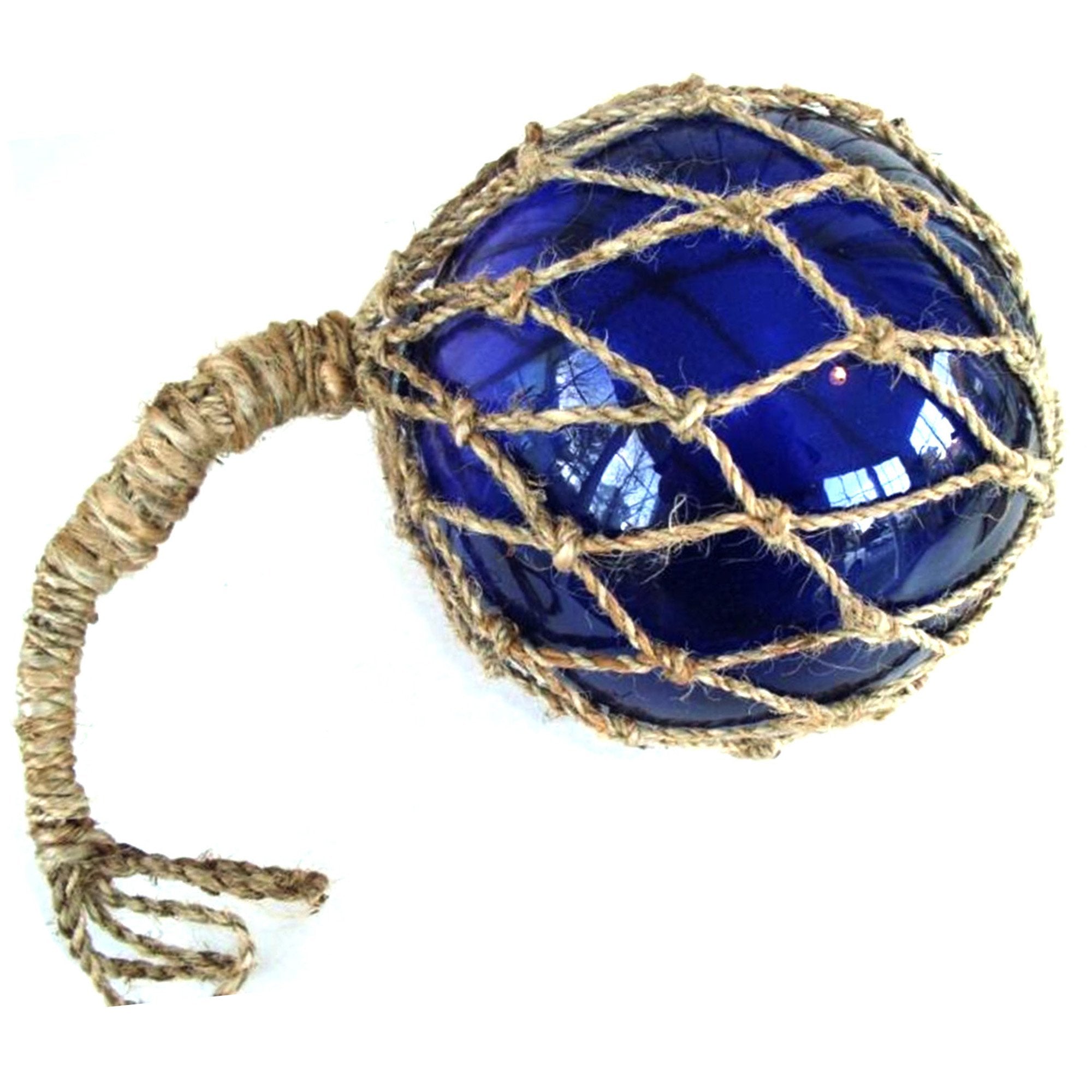 MR 4802B - Fishing Float, Blue Glass, 10"