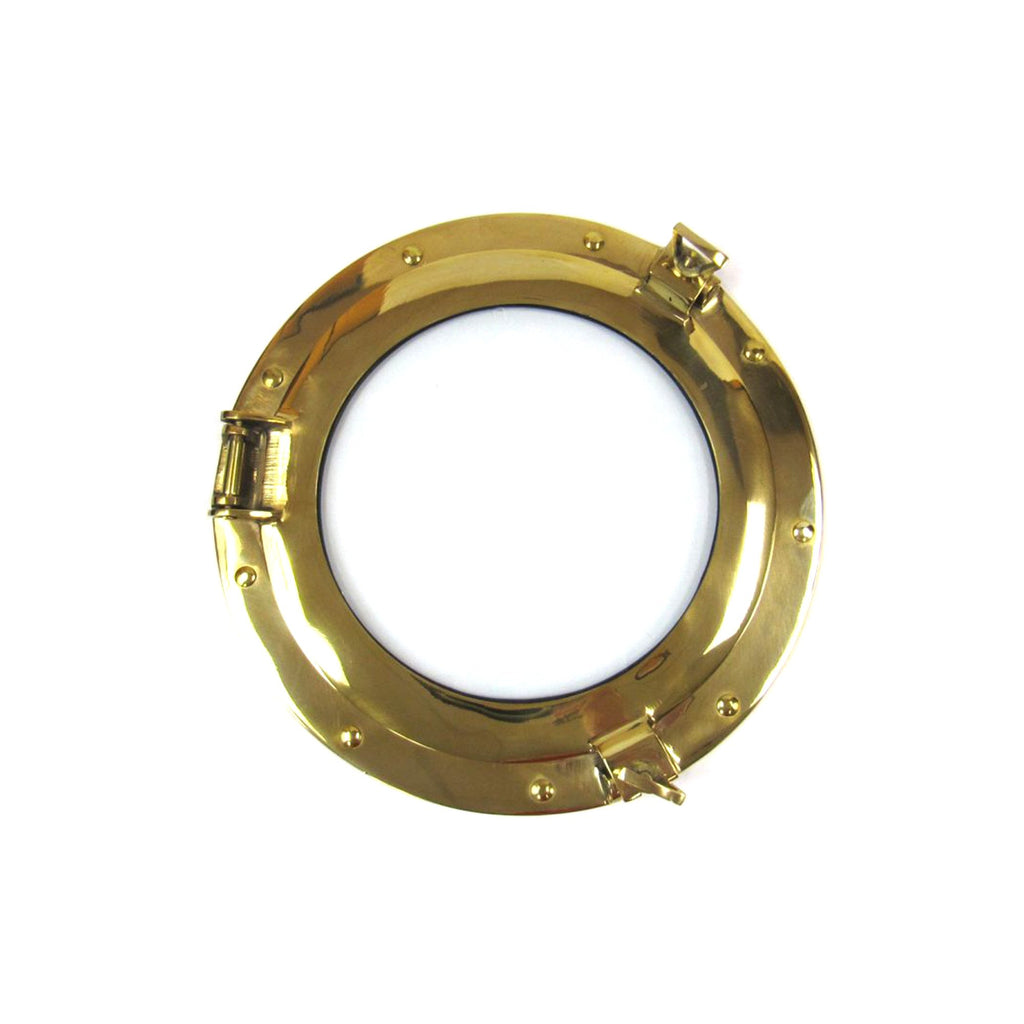 MR 4860 - Porthole Cover Brass & Glass, 12"