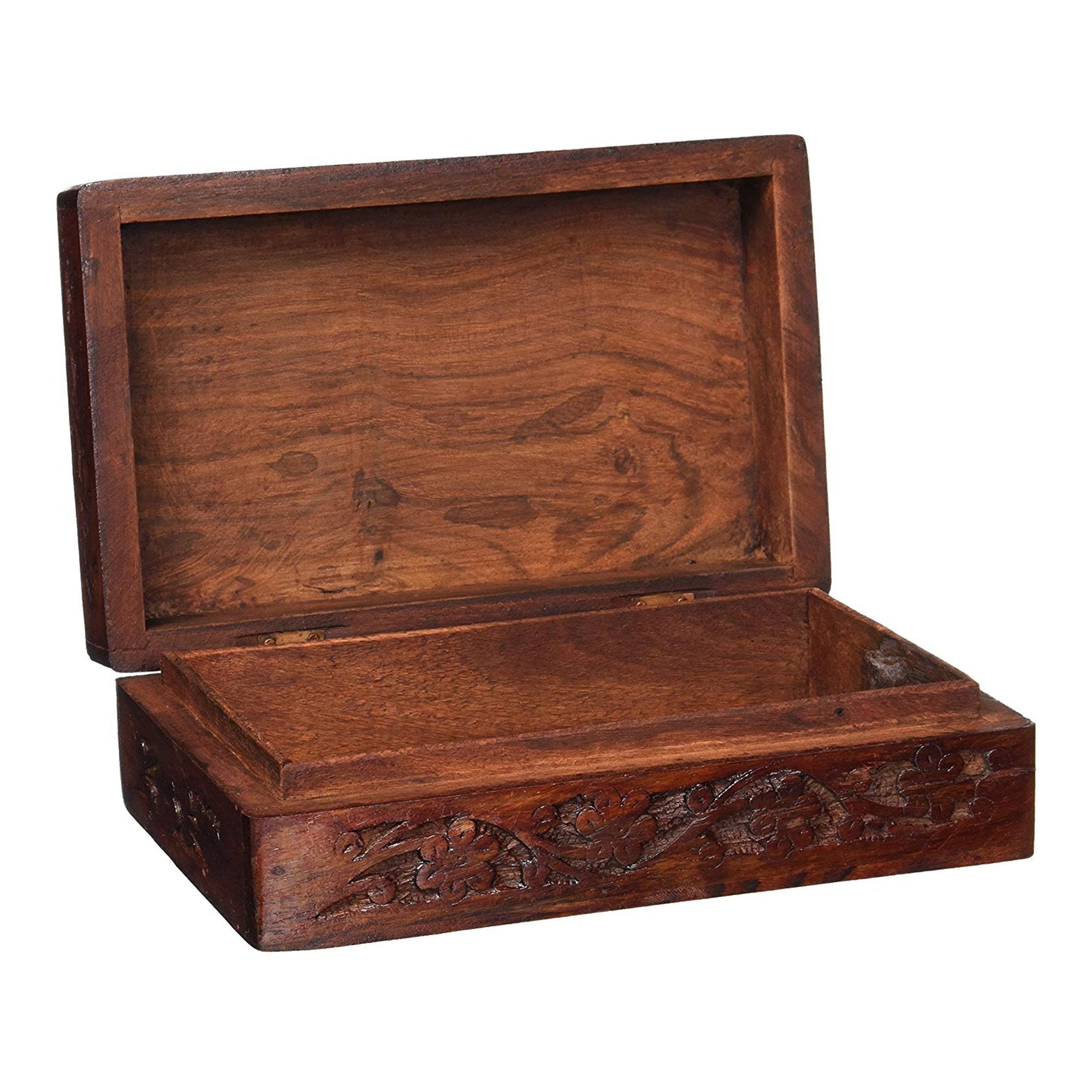 SH 104 - Carved Wooden Box