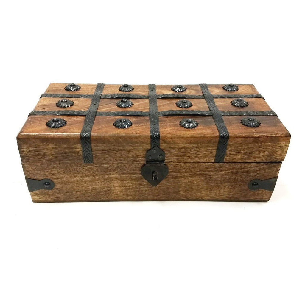 SH 23351X - Pirate Box Iron Inlaid