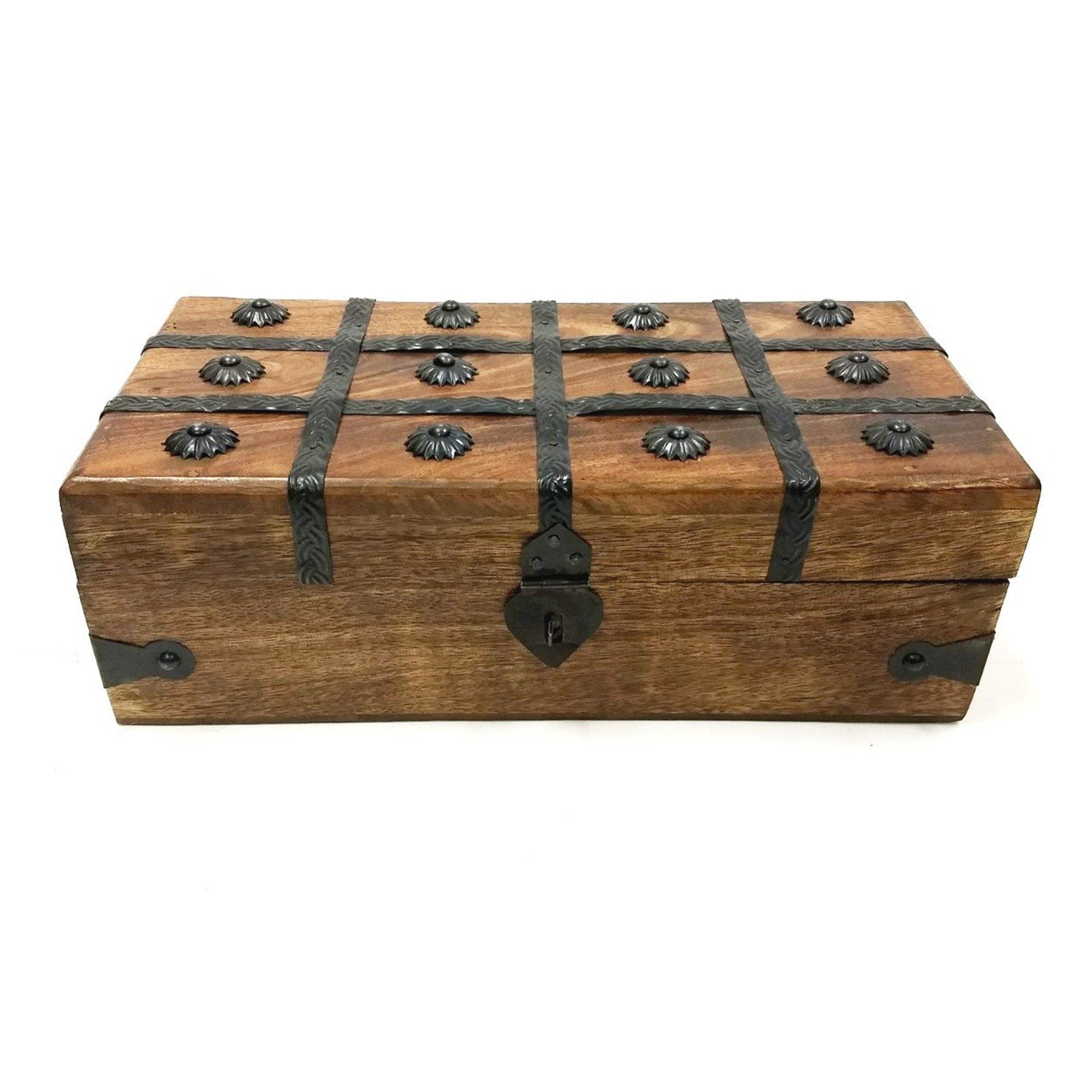 SH 23351X - Pirate Box Iron Inlaid