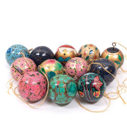 SH 31312 - Hand Painted Christmas Balls