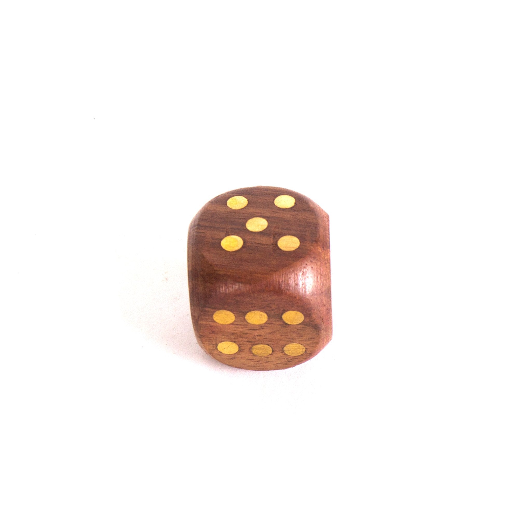 SH 1022 - Indian Sheesham Wood Dice Set 2 per pack