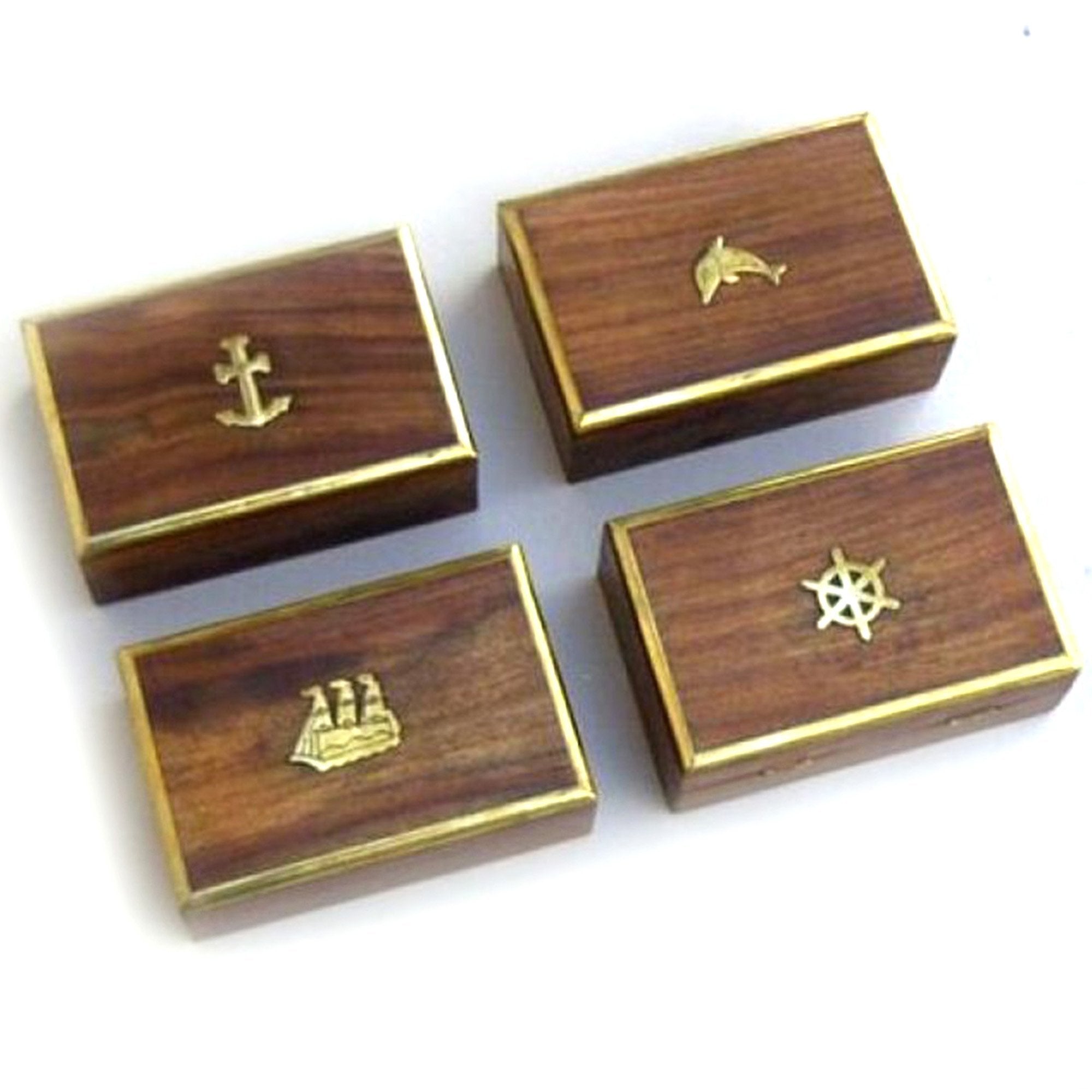SH 1033 - Nautical Wooden Box (variety)