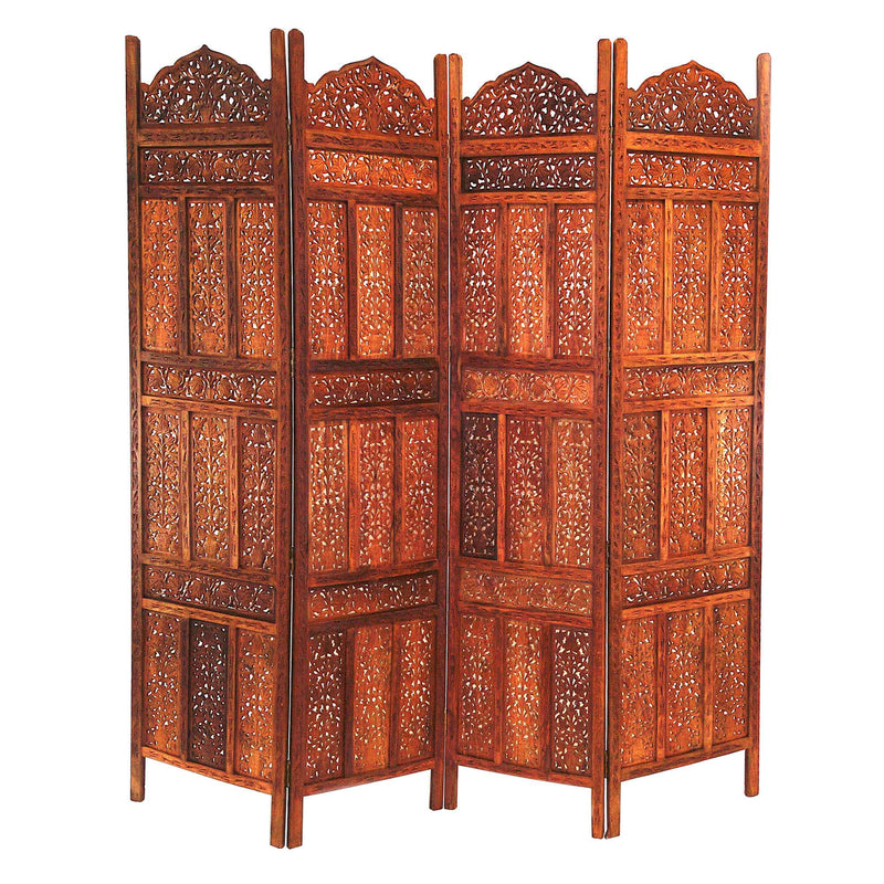 SH 15870 - Wooden Screen Fine Carving