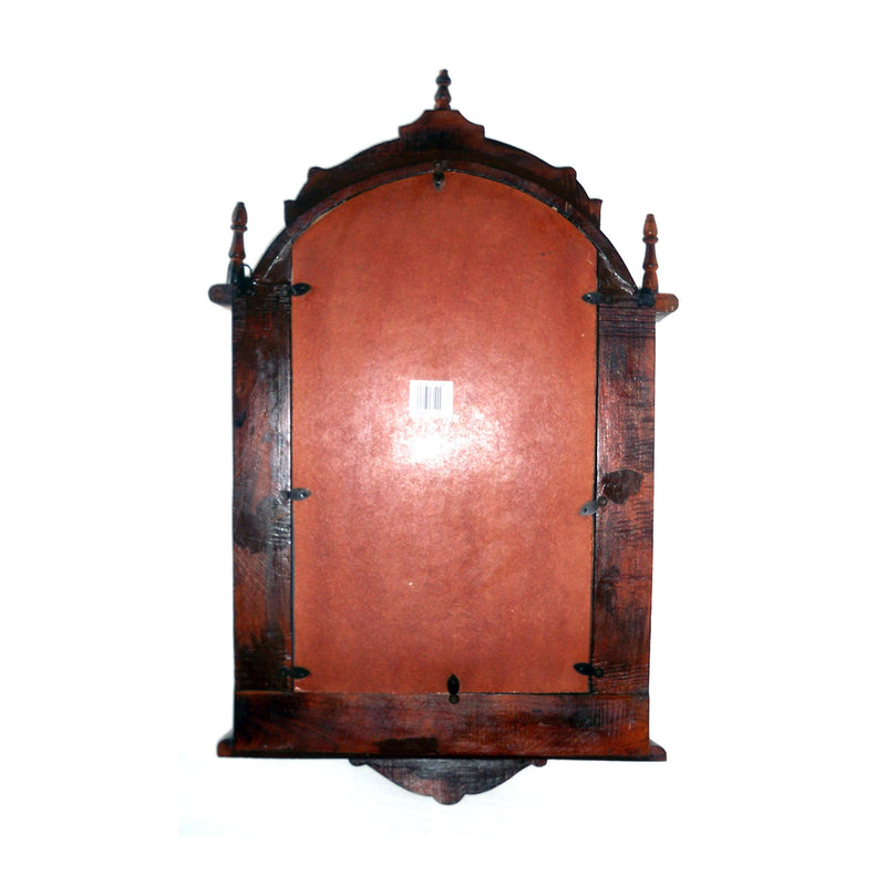 SH 71000 - Carved Wooden Jharokha With Mirror