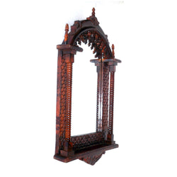 SH 71000 - Carved Wooden Jharokha With Mirror