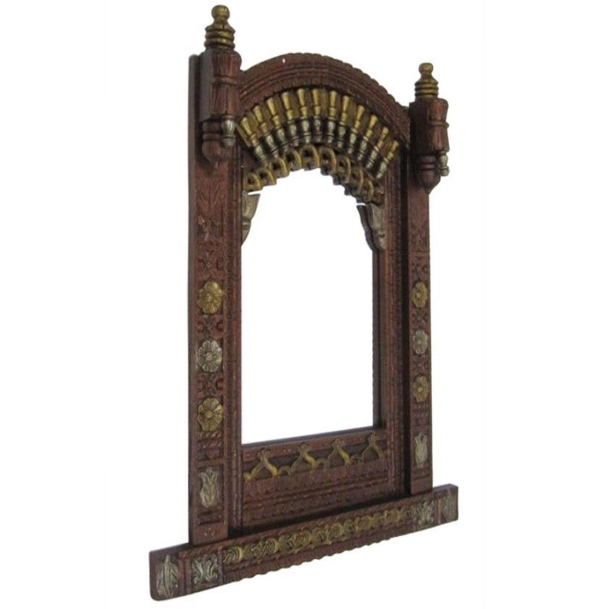 SH 7105 - Wooden Jharokha Frame Multi Color Finish