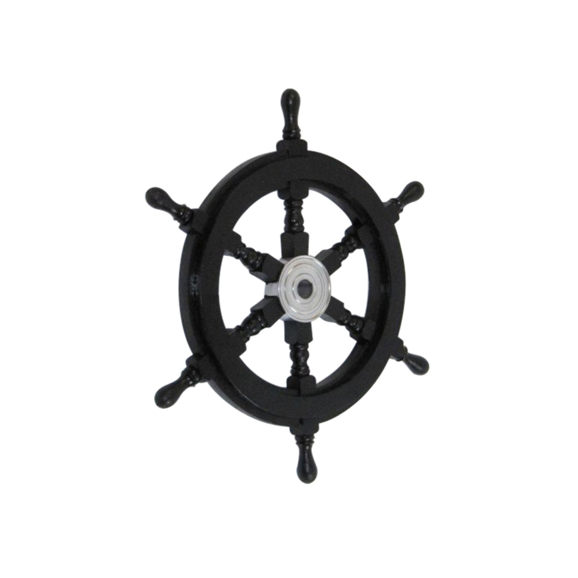 SH 8762A - Pirate Ship Wheel, 18" Aluminum Base