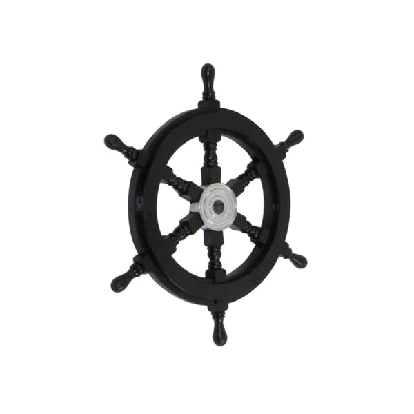 SH 8762A - Pirate Ship Wheel, 18" Aluminum Base