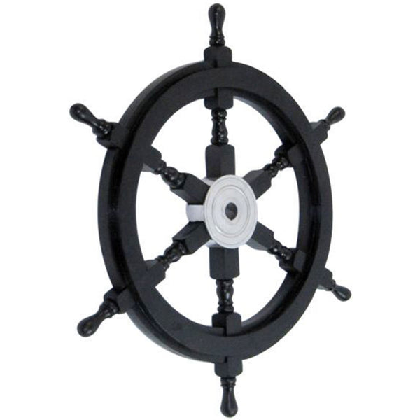 SH 8763A - Pirate Ship Wheel, 24" Aluminum Base