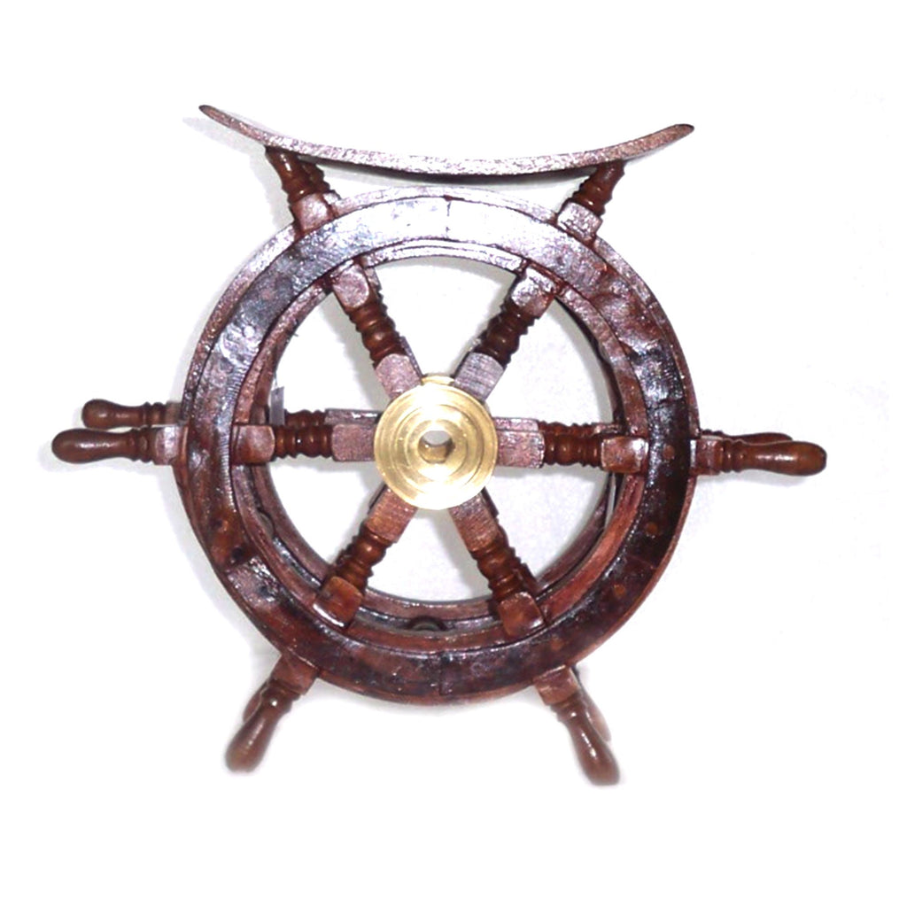 SH 8962 - Ship Wheel Table, 18"