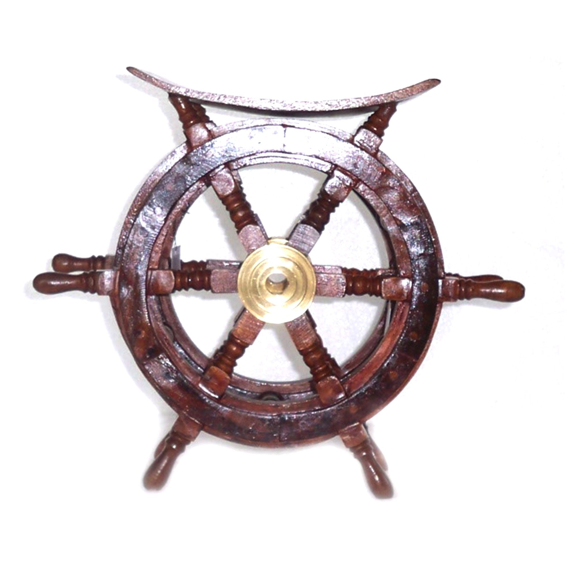 SH 8962 - Ship Wheel Table, 18"