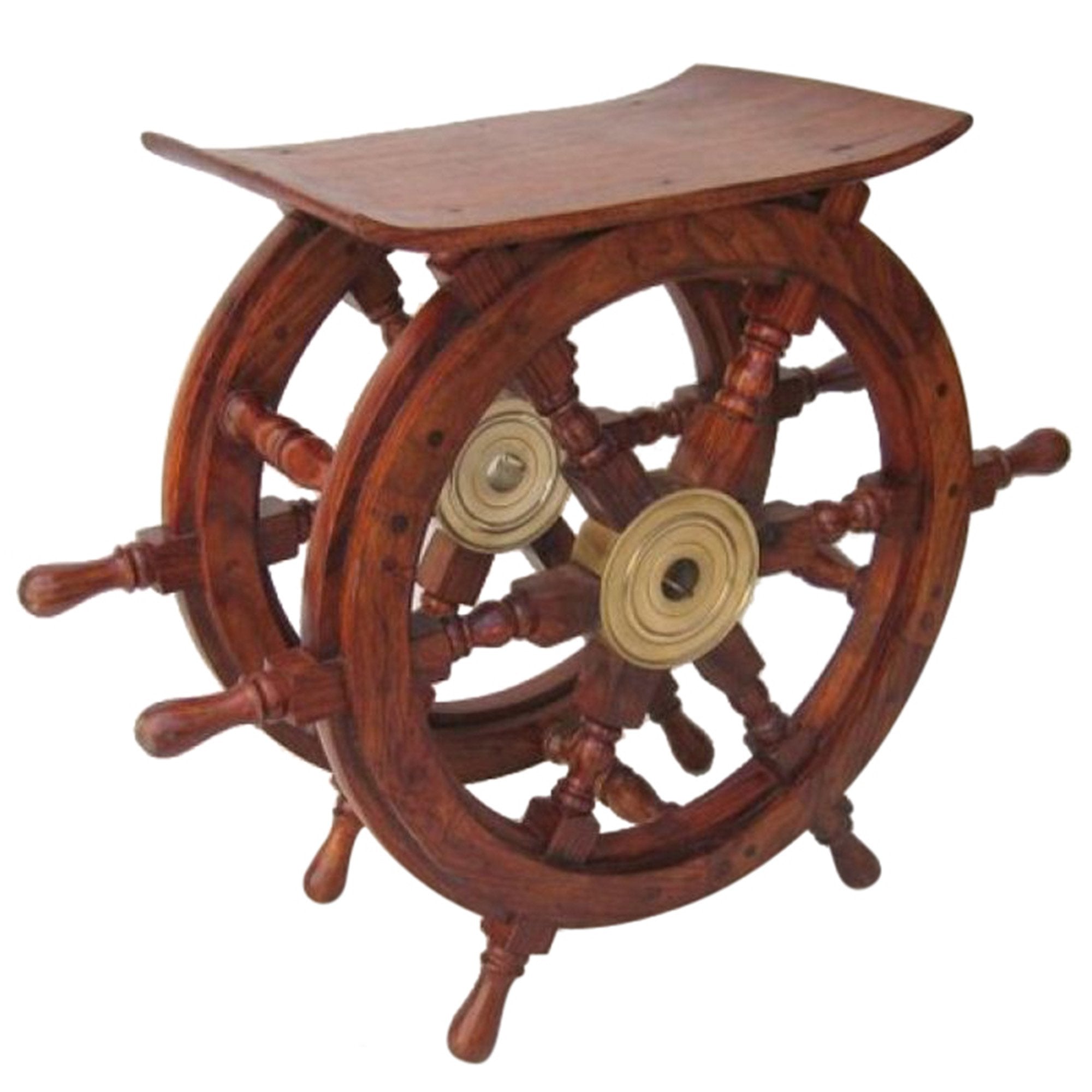 SH 8963 - Ship Wheel Table, 24"