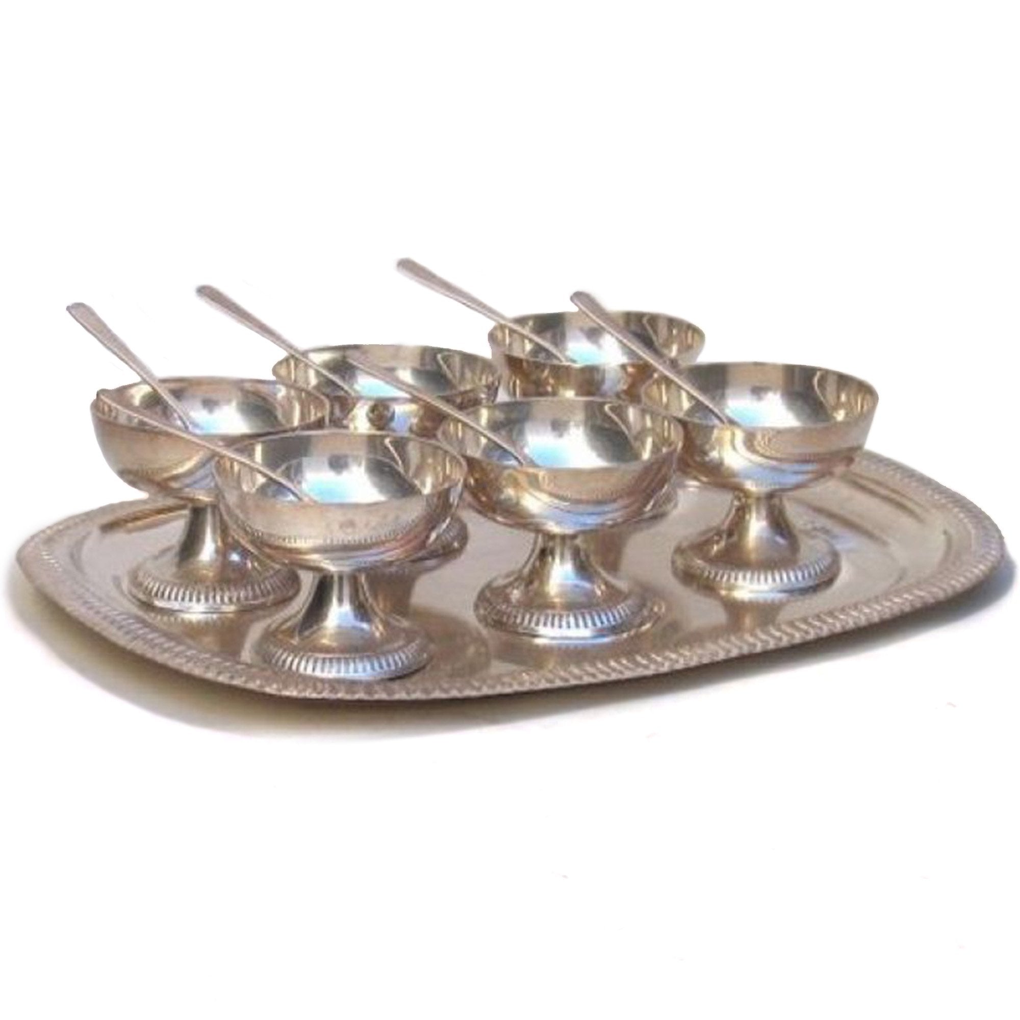SP 2627 - Silver Plated Desert Service Set Of 13