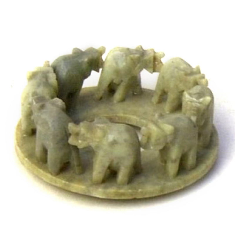 SS 1602 - ELEPHANT RING INCENSE BURNER