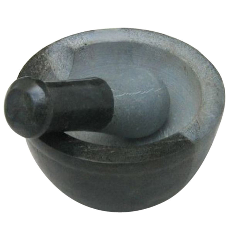 SS 2161 - Mortar Pestle, Soapstone / Slate