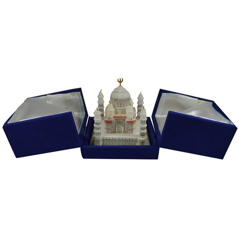 SS 3031 - Soapstone Miniature Taj Majal Replica Model. 6"