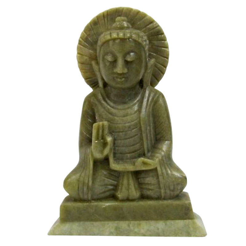 SS 50301 - Soapstone Buddha 7"