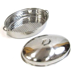 SST 6872 - Stainless Steel Roaster Set With Cover 20.5"