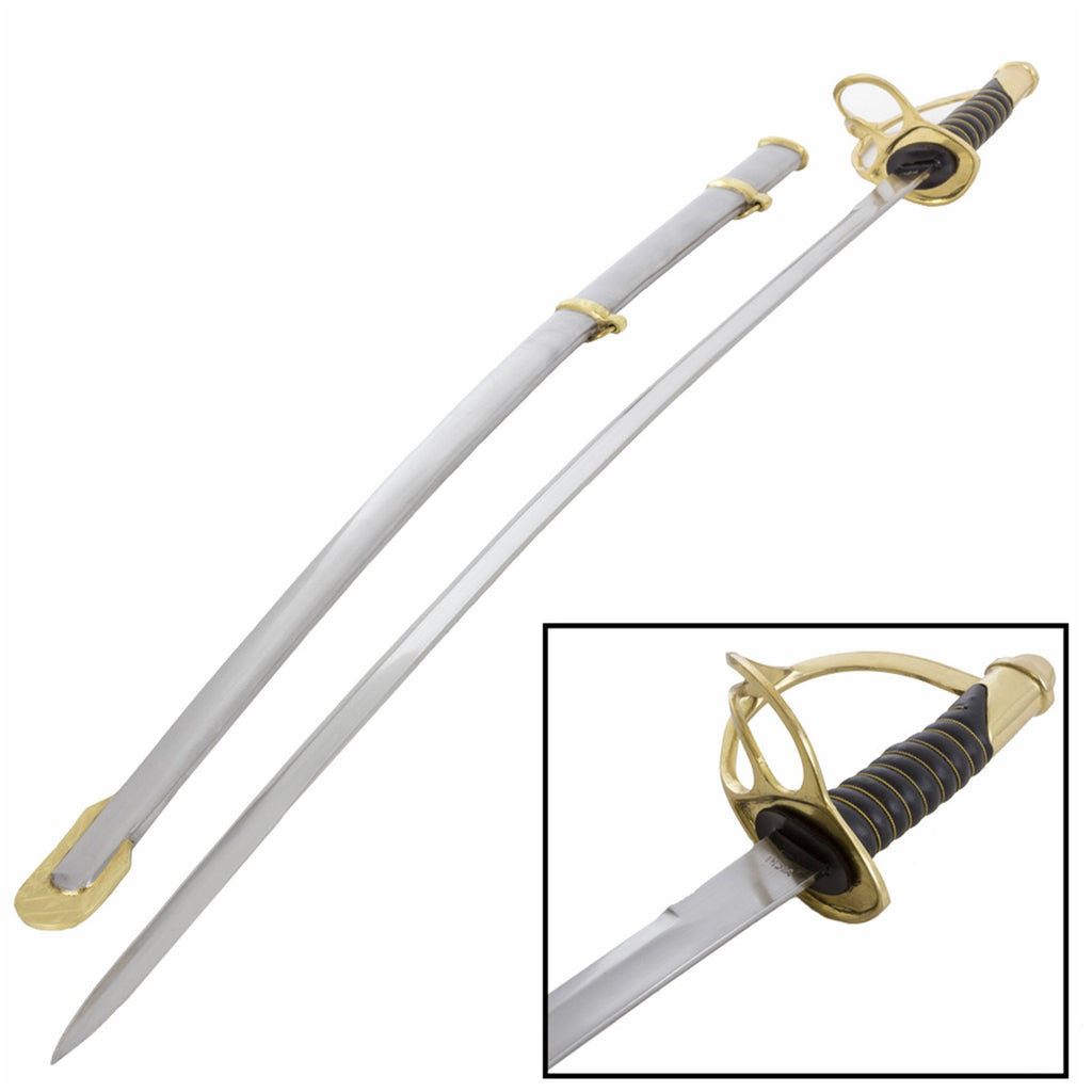 WP 12307 - US Cavalry Sword Replica With Scabbard