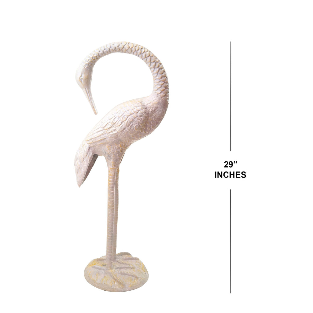 AL 2092 - Aluminum Cranes, Yellow (pair) LIFE SIZE 28X32